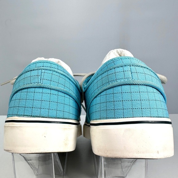 Nike SB Stefan Janoski Blue Ripstop Canvas Skate Shoes Youth 5Y Womens 6.5 - Picture 4 of 9